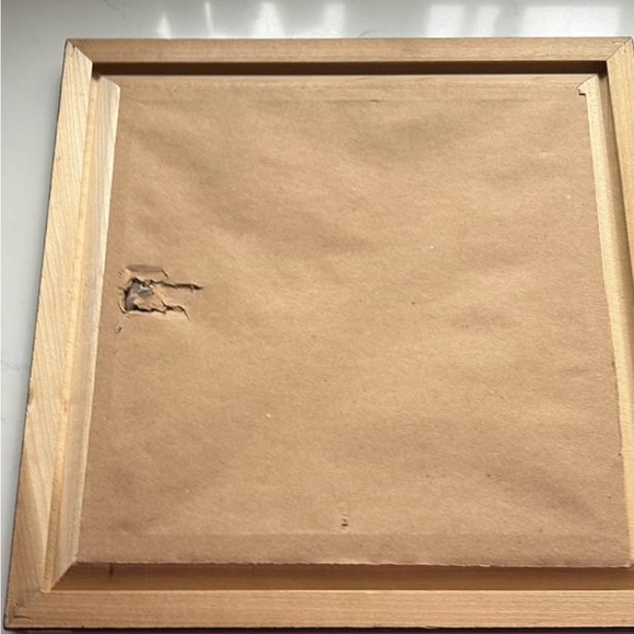 Elegant Black and Cream Quilted Wall Art - Picture 5 of 5